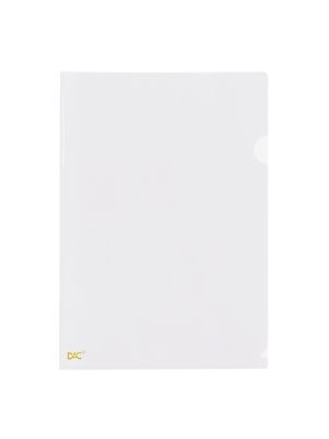 Pasta em L A3 DAC Transparente - 10 unidades