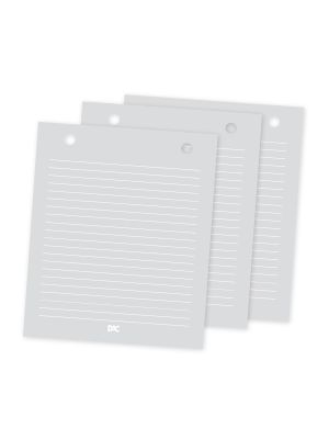 Refil de Folhas para Mini Ficheiro Vertical Cinza - 4227RE