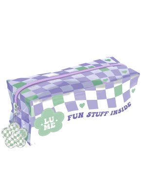 Estojo PVC Cristal G Lume - 4385