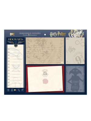 Bloco de Anotações Harry Potter - Kit com 5 modelos - 4623