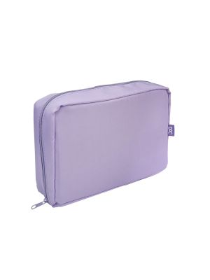 Estojo Box com Divisória Lilás - 4825LI