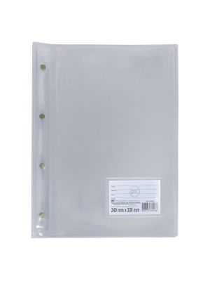 Pasta Catálogo Ofício DAC Diamante Transparente com 10 Envelopes grossos