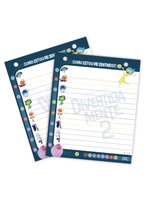 Rerfil de Folhas para Mini Ficheiro Vertical Divertidamente - 5037RE