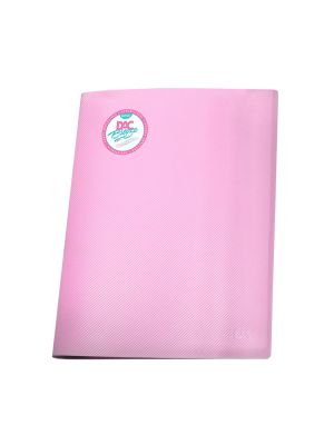 Pasta Catálogo A4 Rosa com 10 Envelopes Médios - 808PP-RS