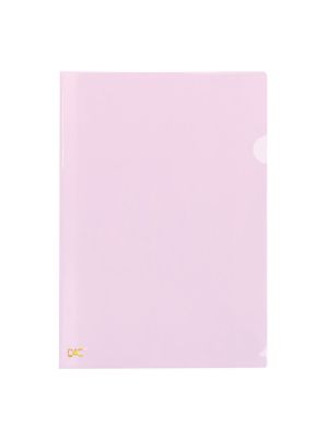  Pasta em L A4 Brezze Rosa - 10 unidades - 810PP-RS