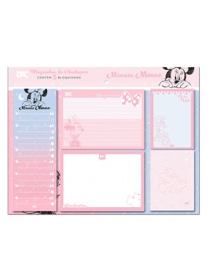 Bloco de Anotações Minnie - Kit com 5 modelos - 4651