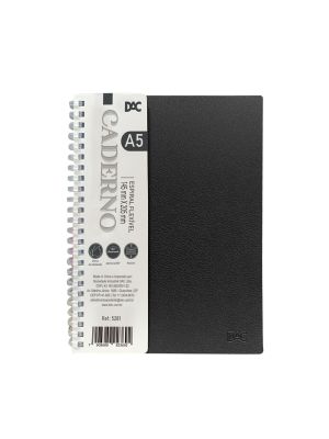 Caderno Espiral A5 Preto - 5281