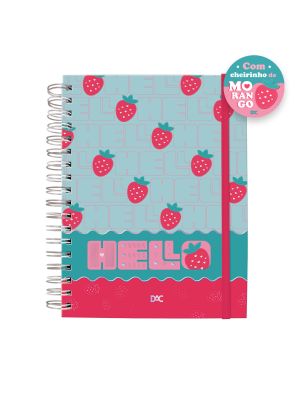 Caderno Smart Mini Morango - 4483