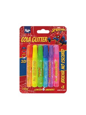 Cola Glitter Homem Aranha - 4710