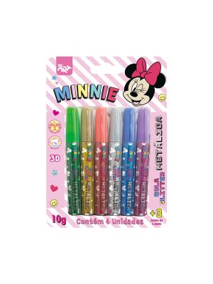 Cola Glitter Metálica Minnie - 4704