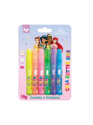 Cola Glitter Neon Princesas - 4701