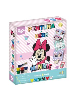 Conjunto de Pintura a Dedo Minnie - 4712