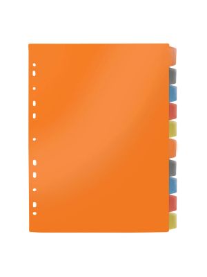 Divisória 10 Matérias Furação Universal com Visor - 6923CL