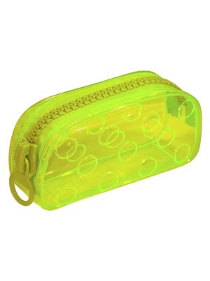 Estojo PVC Cristal Bubble Verde - E191VD