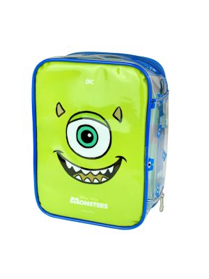 Estojo Baú GG PVC Cristal Monstros S.A - 4492