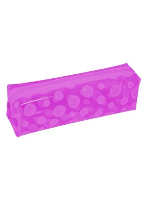 Estojo PVC Cristal Breeze Rosa - 3164RS