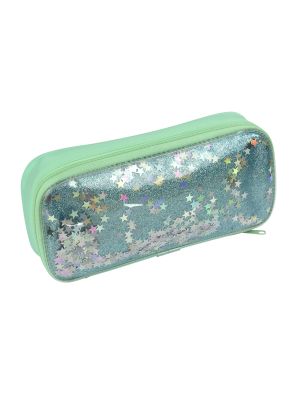Estojo PVC Glitter Verde - 4342VD