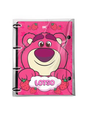 FichÃ¡rio UniversitÃ¡rio PVC Cristal Lotso - 5398