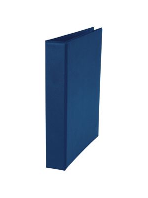 Fichário Arquivo Personalizável Ofício 4 argolas Lombo 40 mm Azul - 7060AZ
