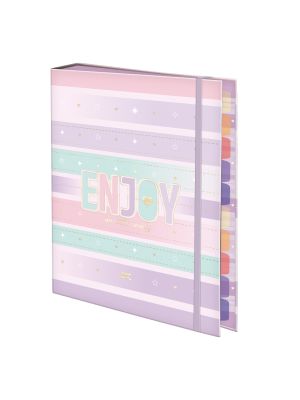 Fichário Universitário com Elástico Enjoy - 4614