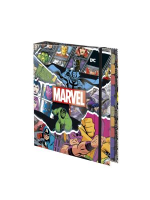 Fichário Universitário com Elástico Marvel - 4635