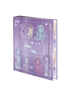 Fichário Universitário com Elástico Princesas - 5175