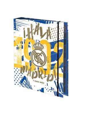 Fichário Universitário com Elástico Real Madrid - 5241