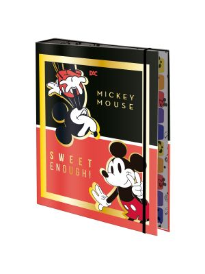 Fichário Universitário com Elástico Mickey - 4403