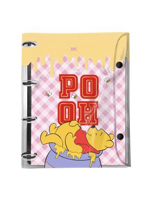 Fichário Universitário PCV Cristal Pooh - 5164