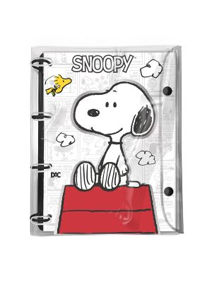 Fichário Universitário PCV Cristal Snoopy - 5188