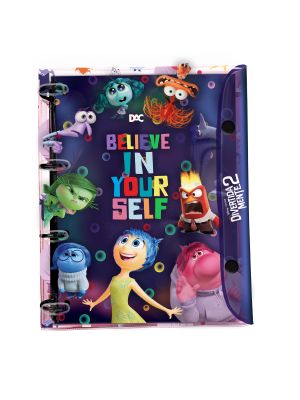 Fichário Universitário PVC Cristal Divertidamente - 5268