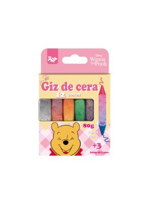 Giz de Cera Ponta Dupla Pooh - 4744