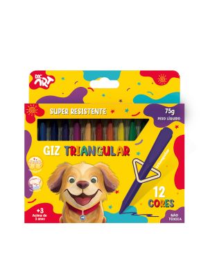 Giz de Cera Triangular - 5253