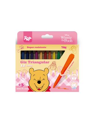 Giz de Cera Triangular Pooh - 4740