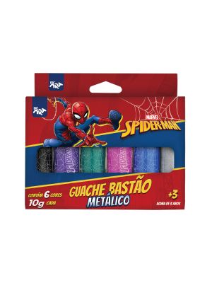 Guache Bastão Metálica Homem Aranha - 4767