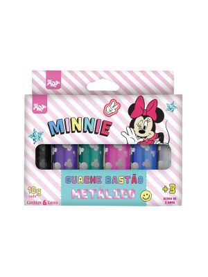 Guache Bastão Metálica Minnie - 4765