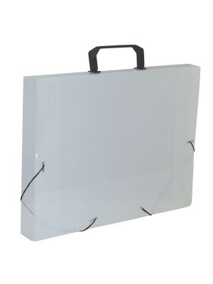 Maleta Ofício Transparente Line - 702PP-TR