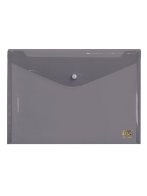 Malote A4 Fumê com Botão - 653PP-FM 