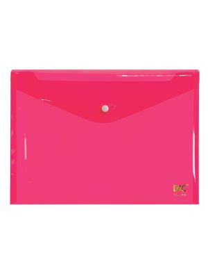 Malote A4 Vermelho com Botão - 653PP-VM