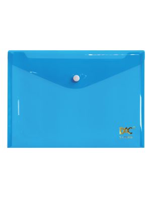 Malote A5 Azul com Botão - 654PP-AZ