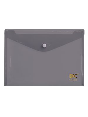 Malote A5 Fumê com Botão - 654PP-FM 