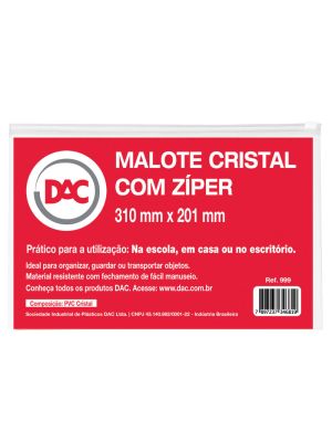 Malote Cristal com Zíper - 999