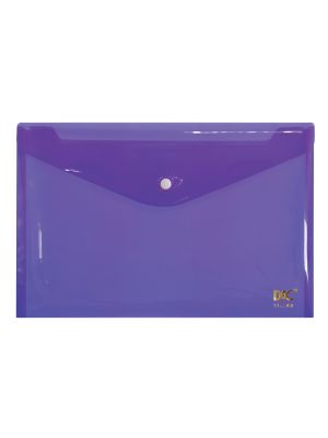 Malote Ofício Lilás com Botão - 645PP-LI