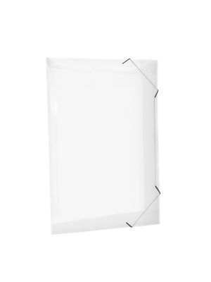 Pasta Aba Elástica A3 Sem Lombo Transparente Line