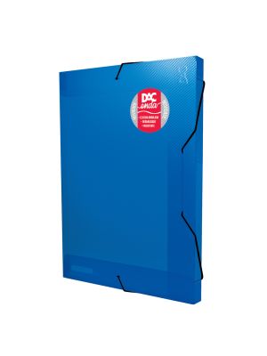 Pasta Aba Elástica Onda Lombo 4cm Azul - 404PP-AZ