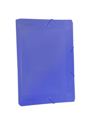 Pasta Aba Elástica Line Lombo 4cm Azul - 504PP-AZ