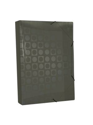 Pasta Aba Elástica Vision Lombo 4cm Fumê - 304FM