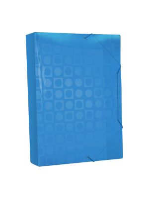 Pasta Aba Elástica Vision Lombo 5,5cm Azul - 305AZ