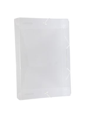 Pasta Aba Elástica Line Lombo 5,5cm Transparente - 505PP-TR