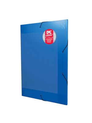 Pasta Aba Elástica Onda Sem Lombo Azul - 401PP-AZ